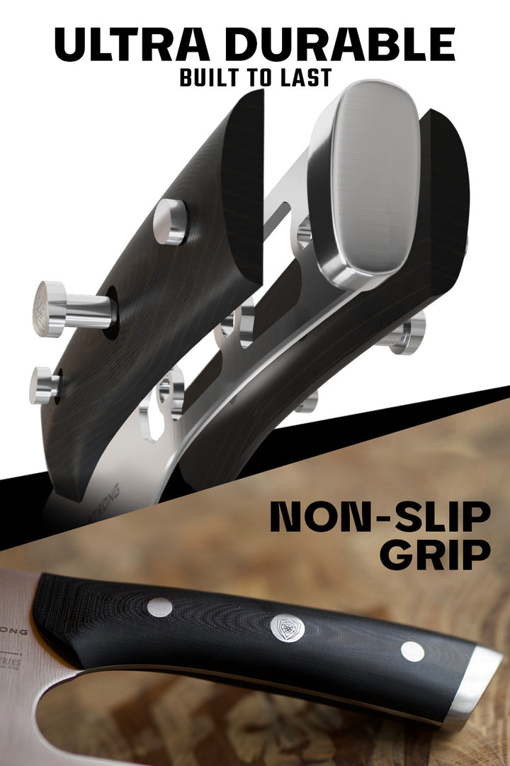 Menkiri Noodle Knife 9.5" | Gladiator Series | NSF Certified | Dalstrong ©
