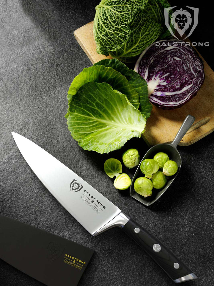 Chef's Knife 8" | Gladiator Series | NSF Certified | Dalstrong ©