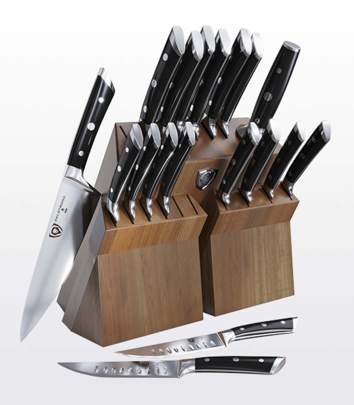 18 Piece Colossal Knife Set with Block 
