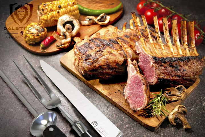 Carving Knife & Fork Set 9" | Gladiator Series | NSF Certified | Dalstrong ©