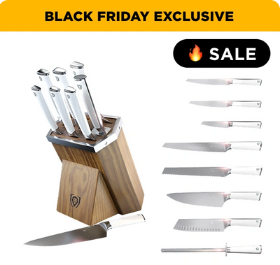 8 Piece Set | Vanquish Series | White Edition