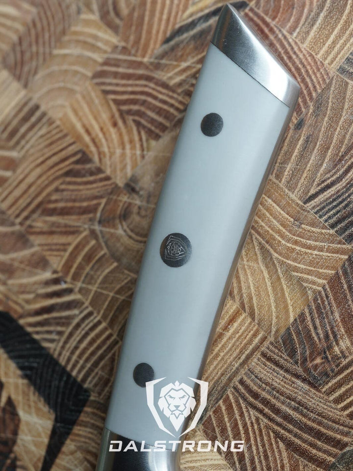 Chef Knife 8" | Grey ABS Handle | Gladiator Series | NSF Certified | Dalstrong ©