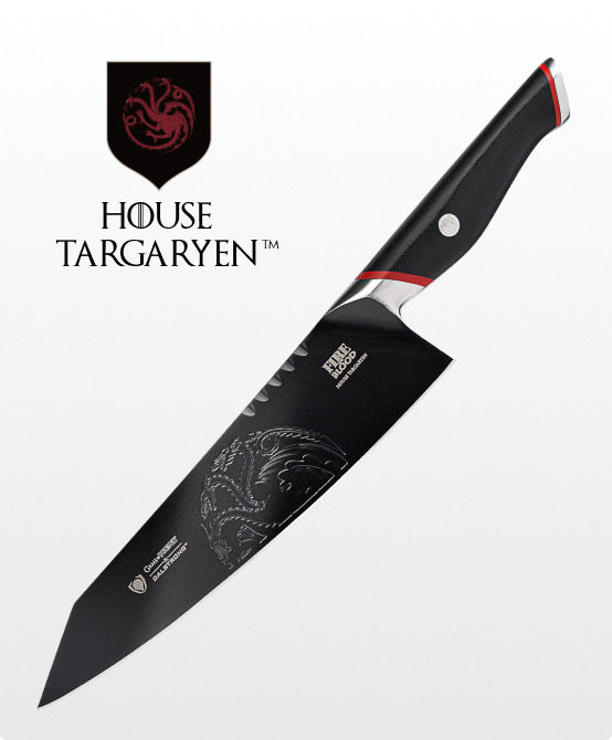 Chef Knife 8" | Game of Thrones™ Edition | House Targaryen™ | Dalstrong ©