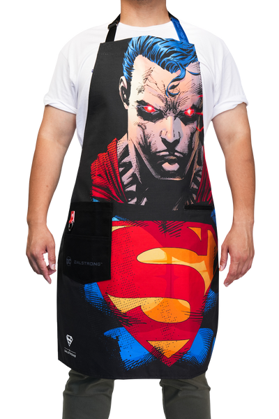 Chef's Apron | Superman™ Edition | Heat Vision | 100% Breathable Cotton | Dalstrong ©