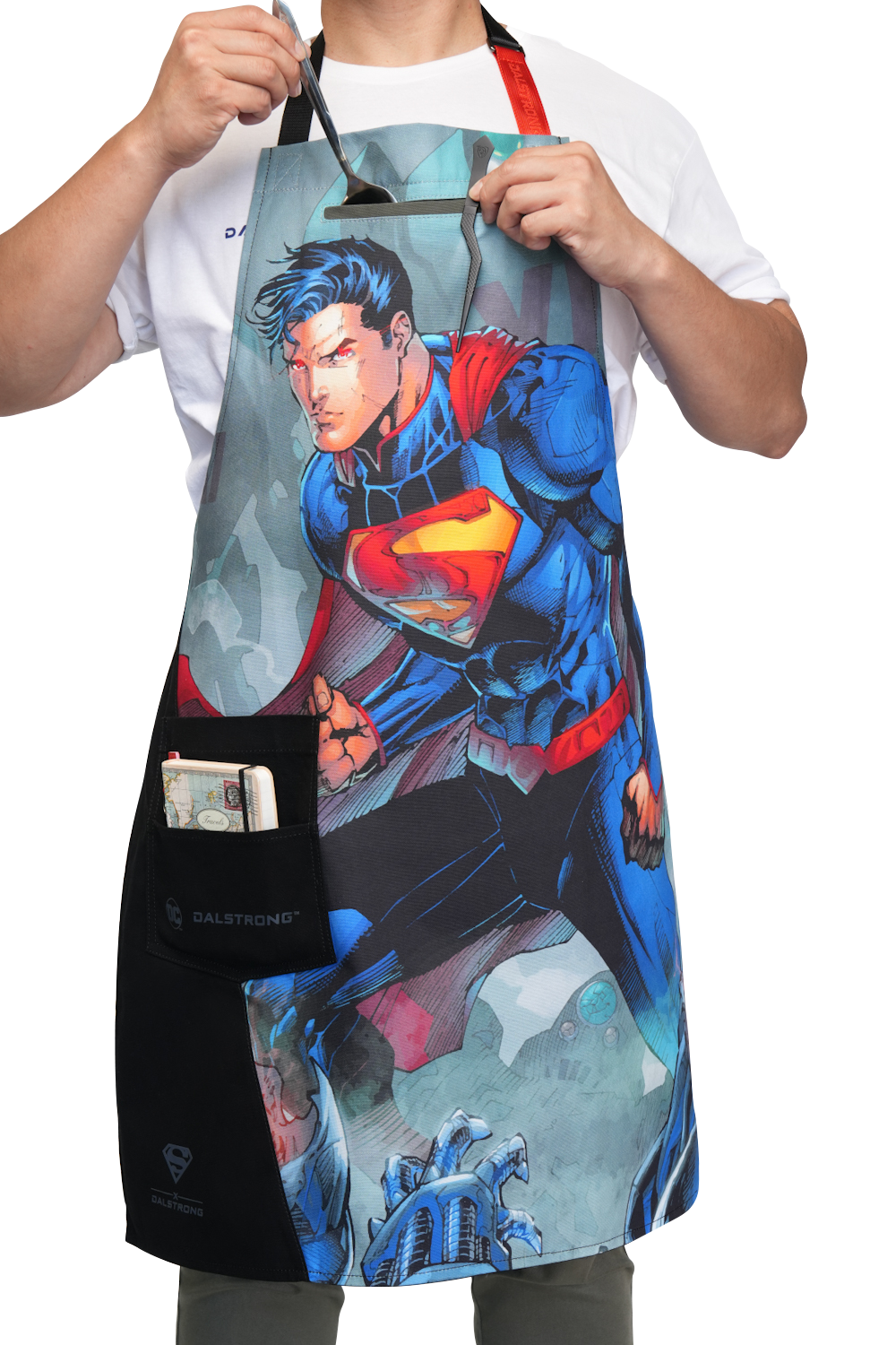 Chef's Apron | Superman™ Edition | Man of Steel | 100% Breathable Cotton | Dalstrong ©