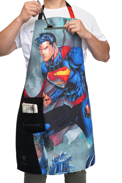 Chef's Apron | Superman™ Edition | Man of Steel | 100% Breathable Cotton | Dalstrong ©