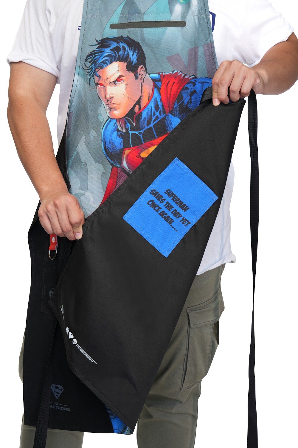 Chef's Apron | Superman™ Edition | Man of Steel | 100% Breathable Cotton | Dalstrong ©