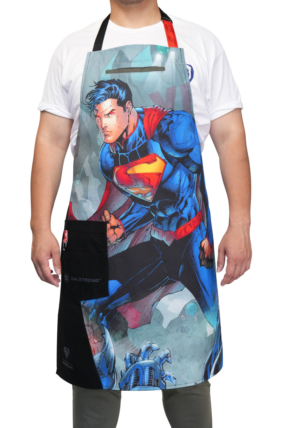 Chef's Apron | Superman™ Edition | Man of Steel | 100% Breathable Cotton | Dalstrong ©