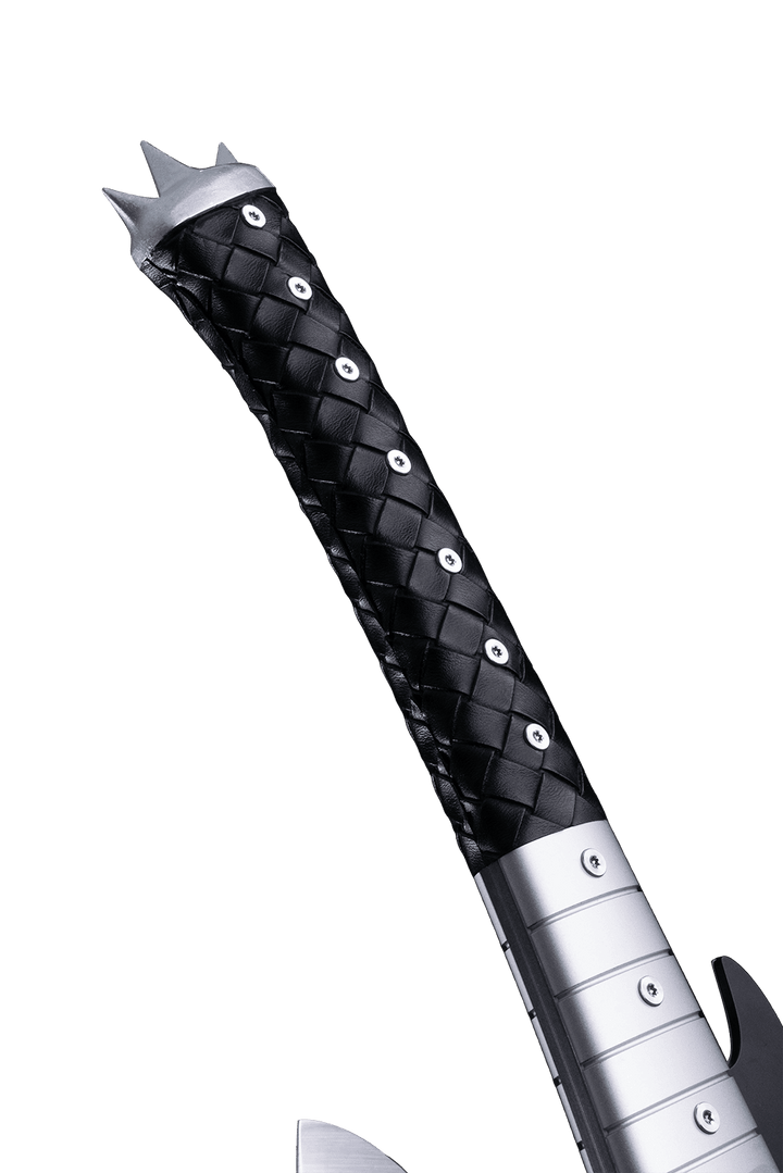 KISS™ x StudioForge™ | Gene Simmons’ HELLFIRE DEMON AXE | 7.5” Collector’s Meat Axe & Display Stand