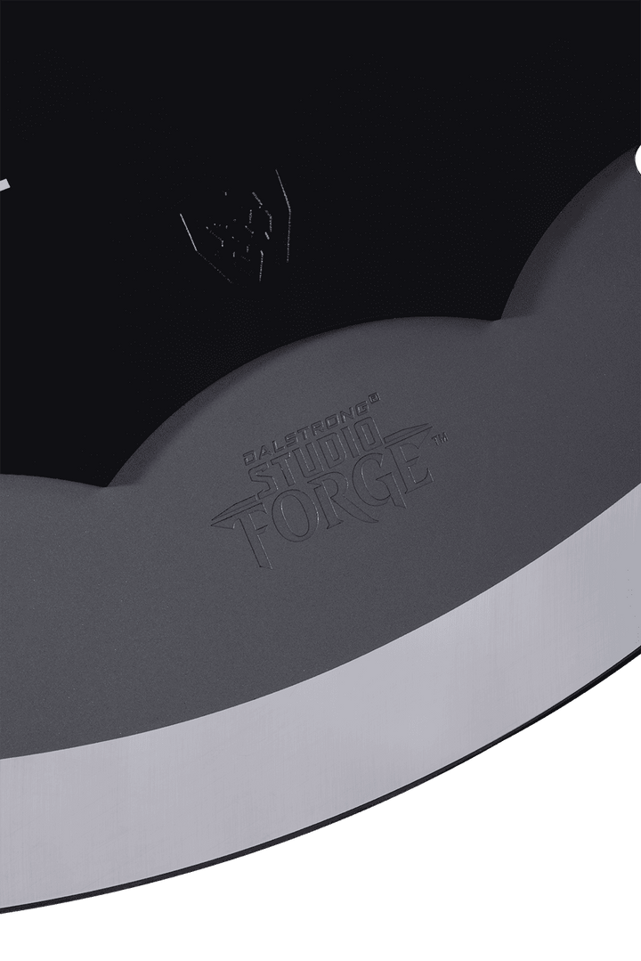 KISS™ x StudioForge™ | Gene Simmons’ HELLFIRE DEMON AXE | 7.5” Collector’s Meat Axe & Display Stand