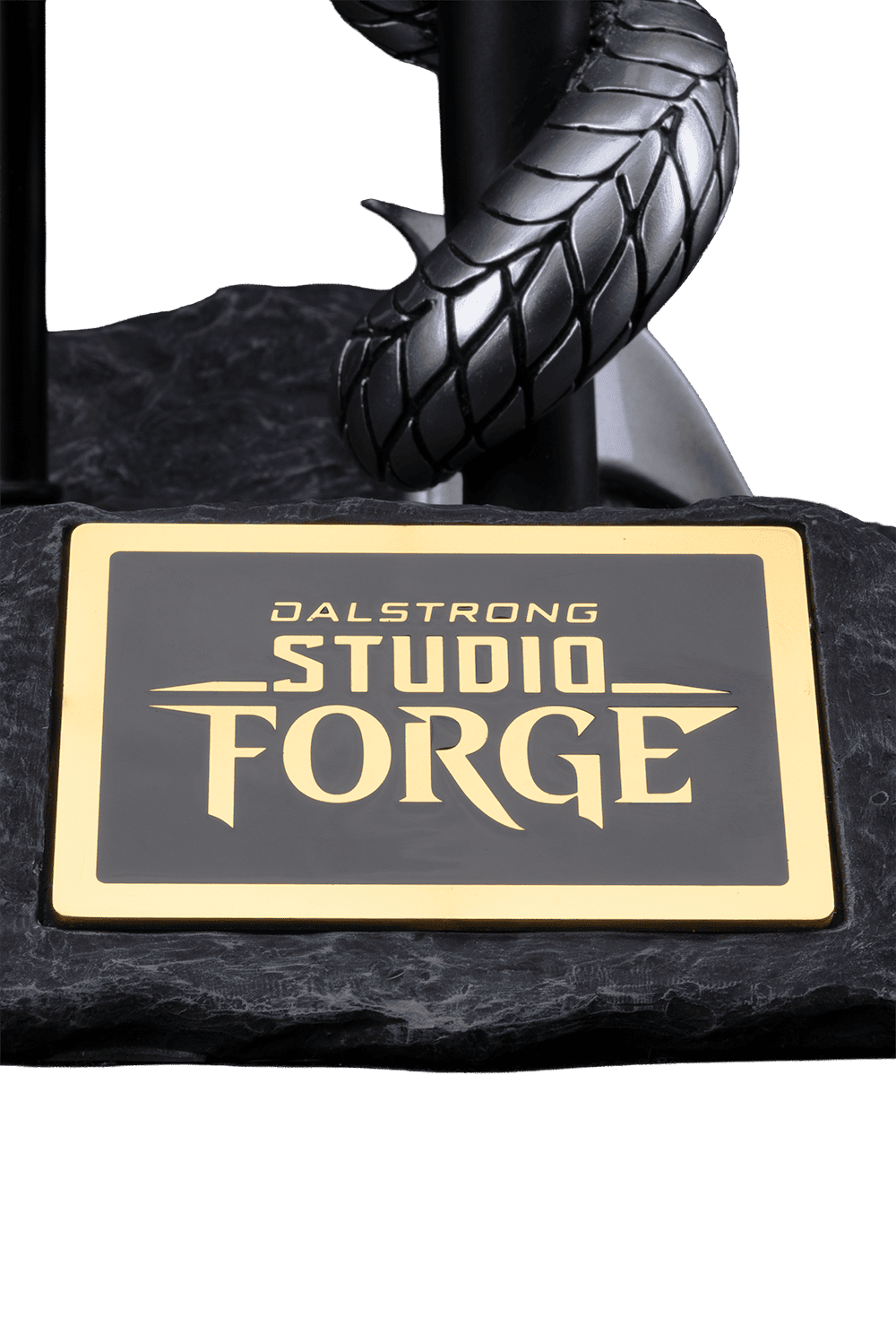 KISS™ x StudioForge™ | Gene Simmons’ HELLFIRE DEMON AXE | 7.5” Collector’s Meat Axe & Display Stand