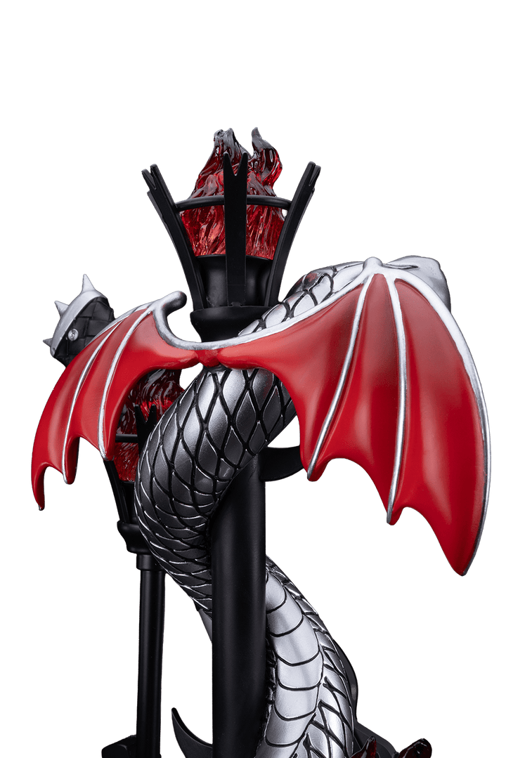 KISS™ x StudioForge™ | Gene Simmons’ HELLFIRE DEMON AXE | 7.5” Collector’s Meat Axe & Display Stand