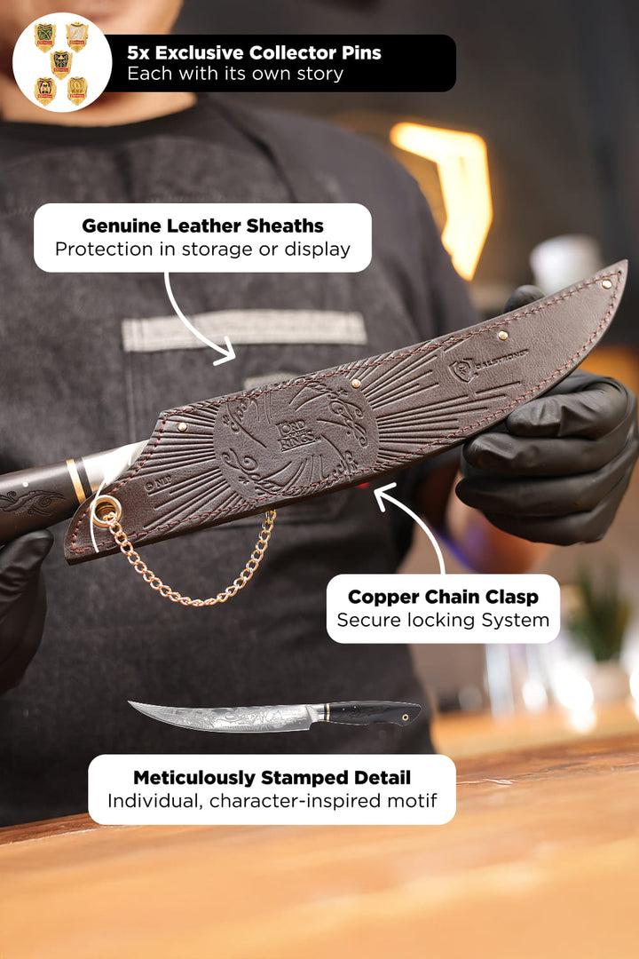 5-Piece Knife Set | The Lord of the Rings™ Edition | Dalstrong ©