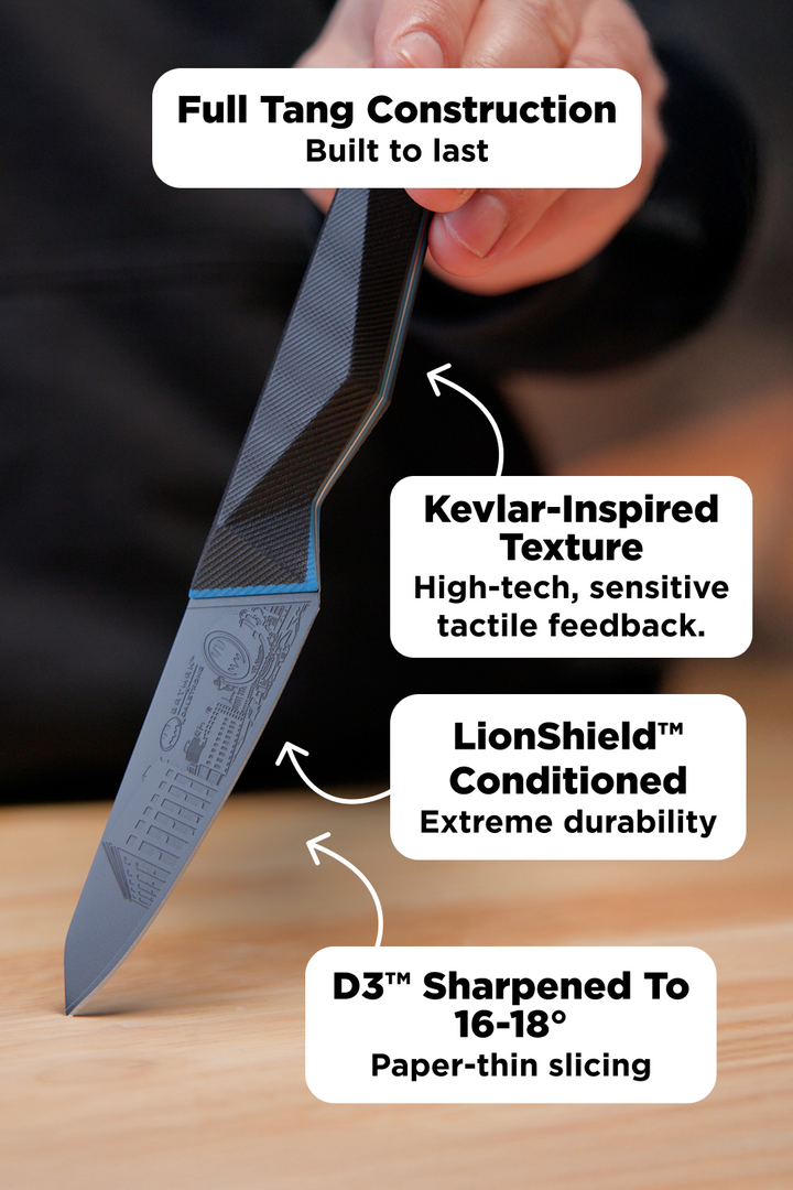 The Batman™ Bundle |  8" Chef Knife + 4" Paring Knife + 7" Ulu Knife