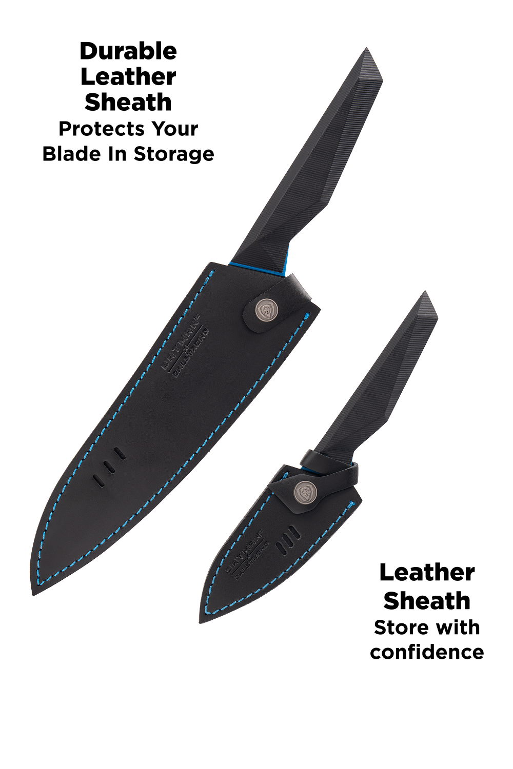 The Batman™ Bundle |  8" Chef Knife + 4" Paring Knife + 7" Ulu Knife