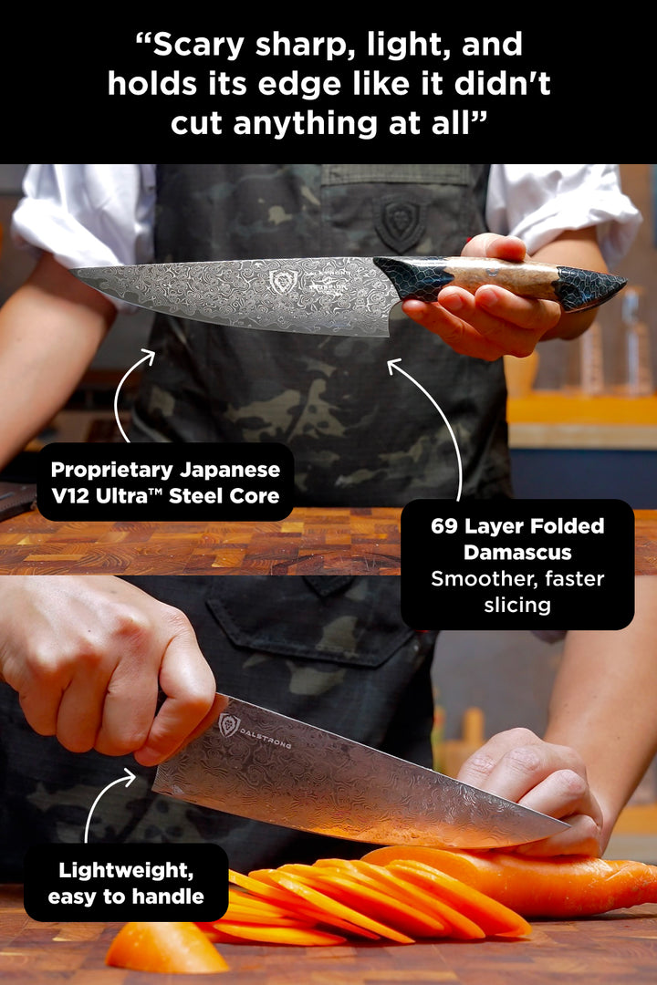 Chef Knife 8" | Scorpion Series Venom | Dalstrong ©