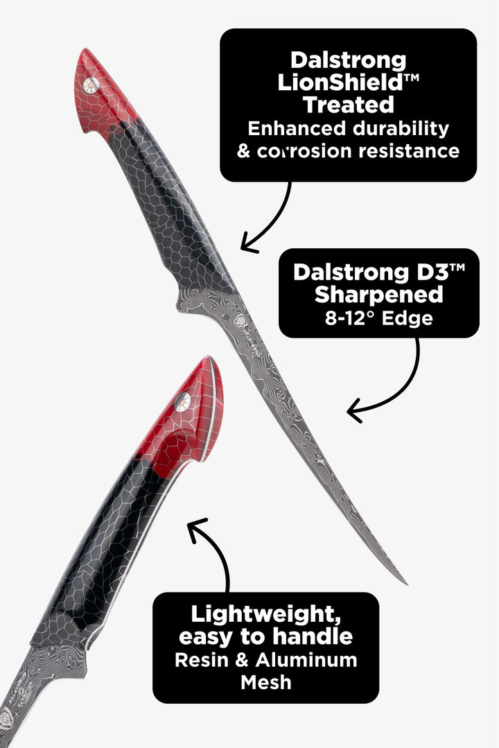 Meat Prep Bundle | Scorpion Series 8" Crixus Knife + 7" Fillet Knife