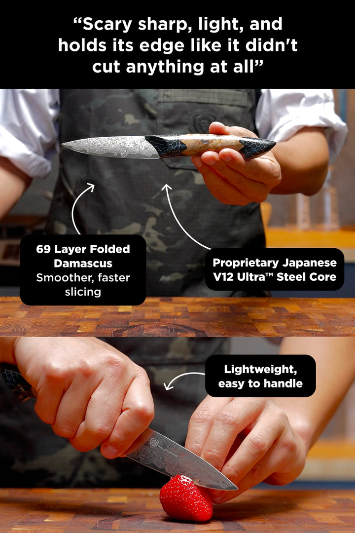 Paring Knife 4" | Scorpion Series Venom | Dalstrong ©