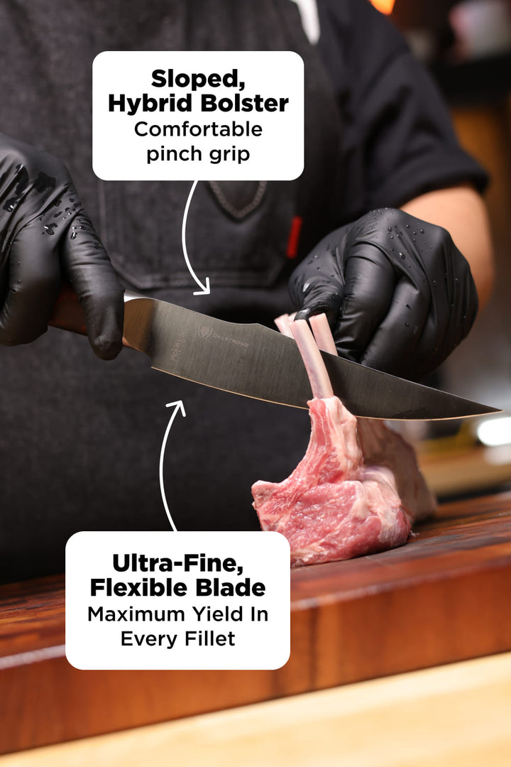 Curved Fillet Knife 6.5" | Spartan Ghost Series | Dalstrong ©