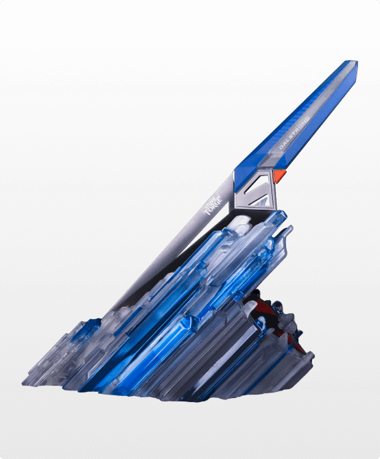 Superman™ x StudioForge™ | Edge of Solitude | 8.5” Collector’s Chef Knife & Display Stand