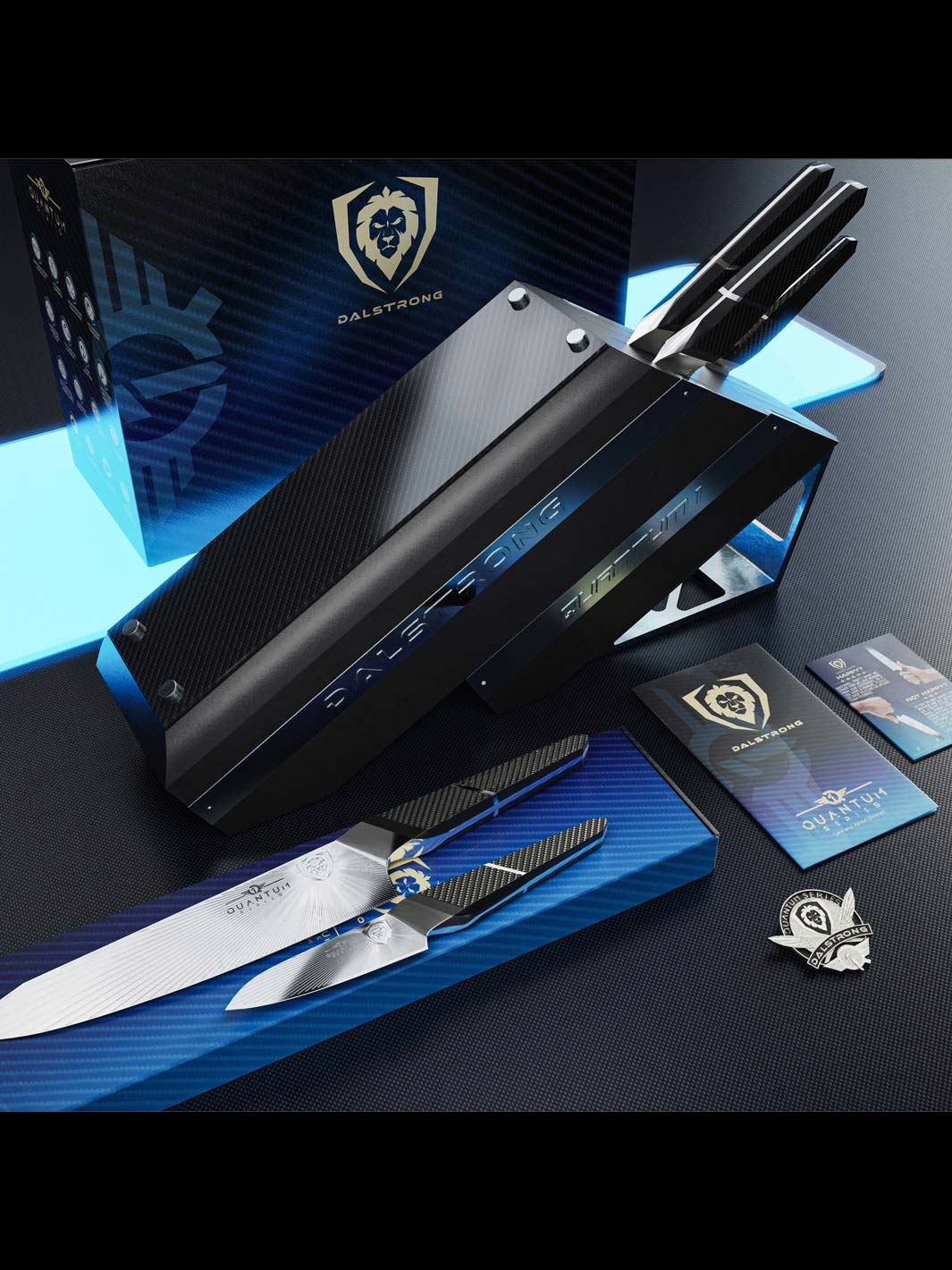 5 Piece Knife Block Set | Quantum 1 Series | Dalstrong ©