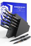 12 Piece Knife Block Set | Shadow Black Series | NSF Certified | Dalstrong ©