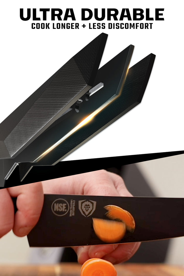 12 Piece Knife Block Set | Shadow Black Series | NSF Certified | Dalstrong ©
