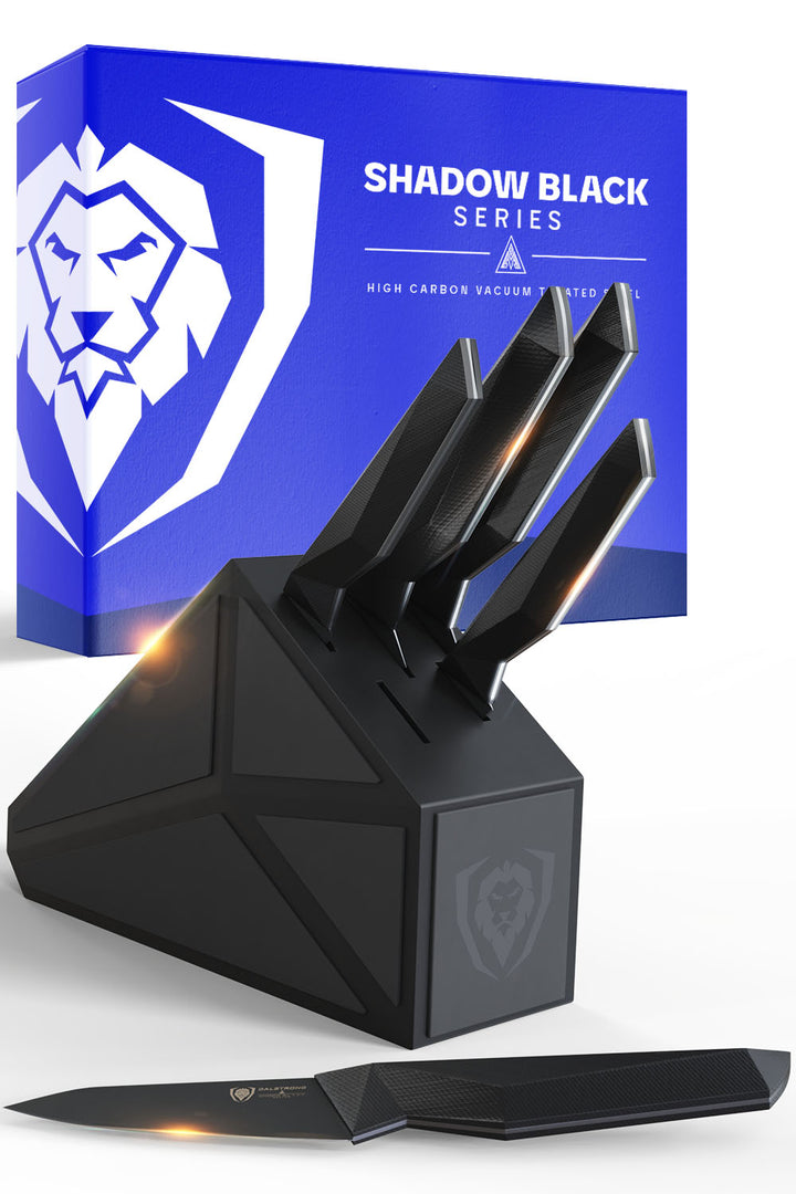 5 Piece Block Set | NSF Certified | Shadow Black Series | Dalstrong ©