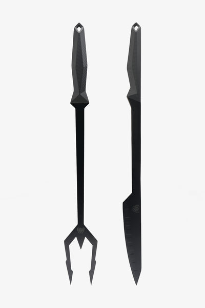 Carving BBQ Trident Set | Shadow Black Series | NSF Certified | Dalstrong ©