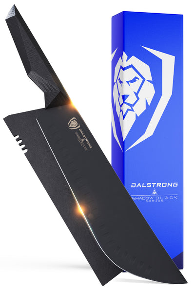 Bull Nose Butcher Knife 10" | Shadow Black Series | NSF Certified | Dalstrong ©