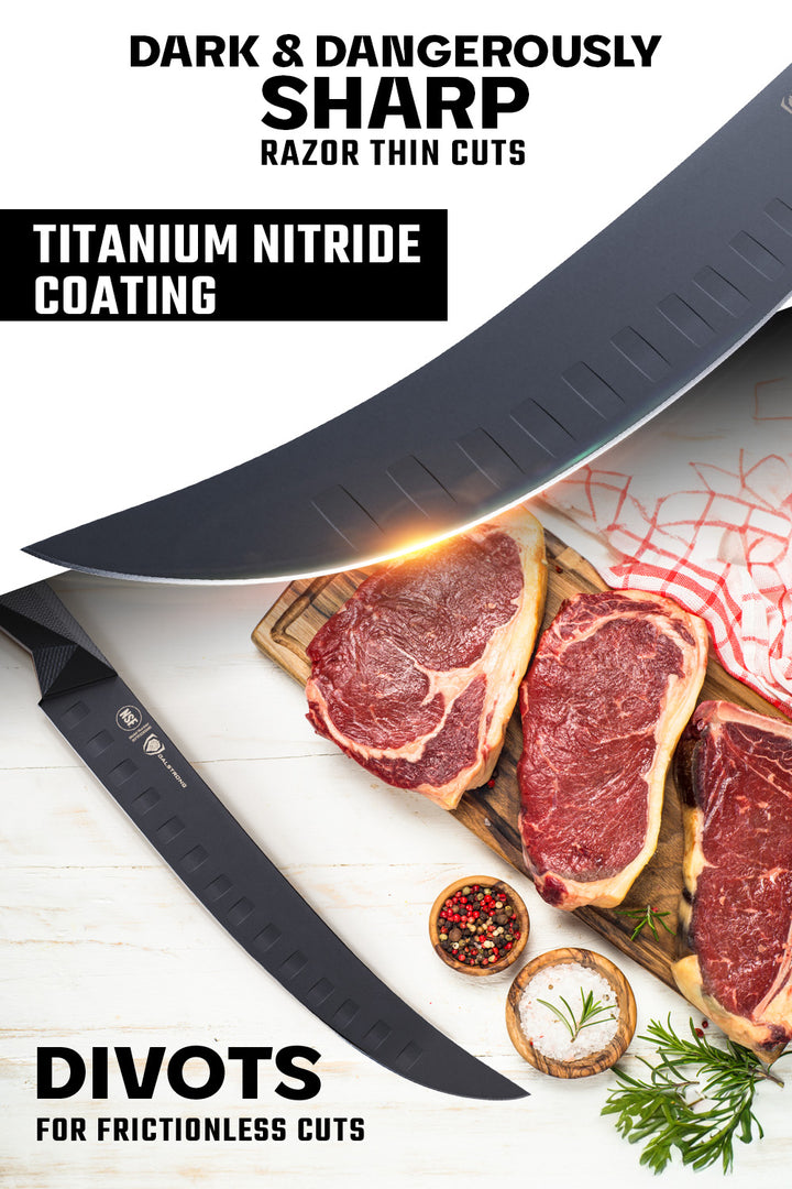 Butcher & Breaking Knife 10" | Shadow Black Series | NSF Certified | Dalstrong ©