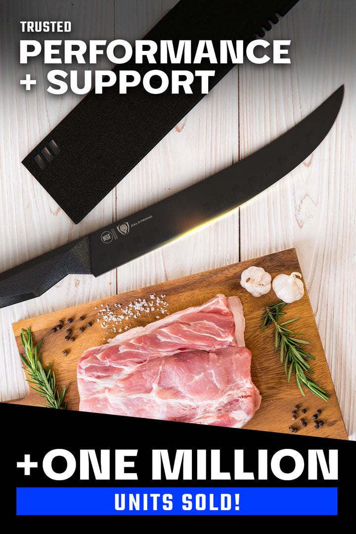 Butcher & Breaking Knife 10" | Shadow Black Series | NSF Certified | Dalstrong ©