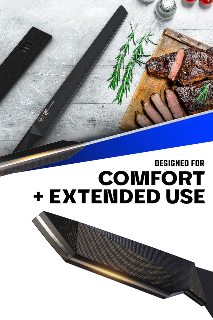 Slicing & Carving Knife 12" | Shadow Black Series | NSF Certified | Dalstrong ©