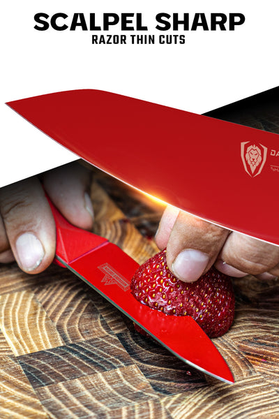 Paring Knife 3.75" | Shadow Black Series |  RED Edition | Dalstrong ©
