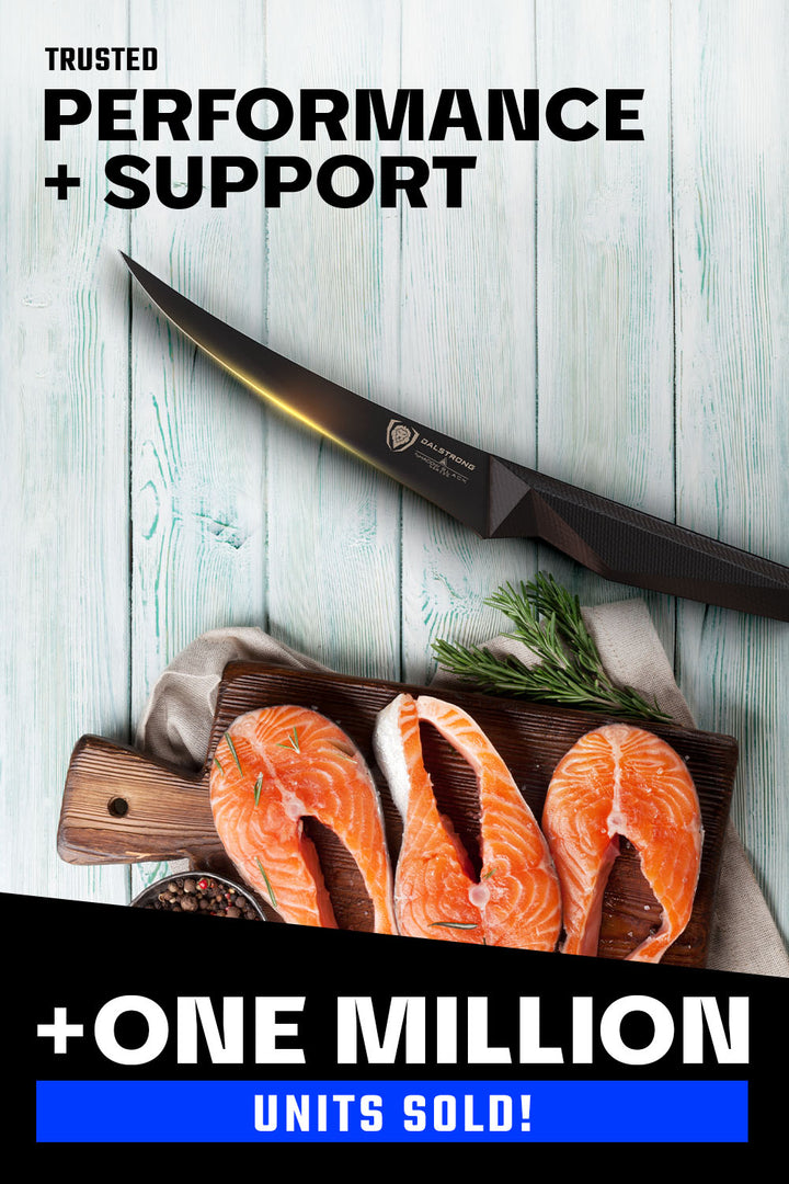 Curved Boning Knife 6" | Shadow Black Series | NSF Certified | Dalstrong ©