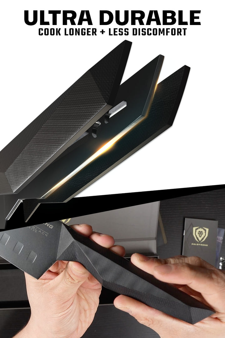 Nakiri Vegetable Knife 7" | Shadow Black Series | NSF Certified | Dalstrong ©