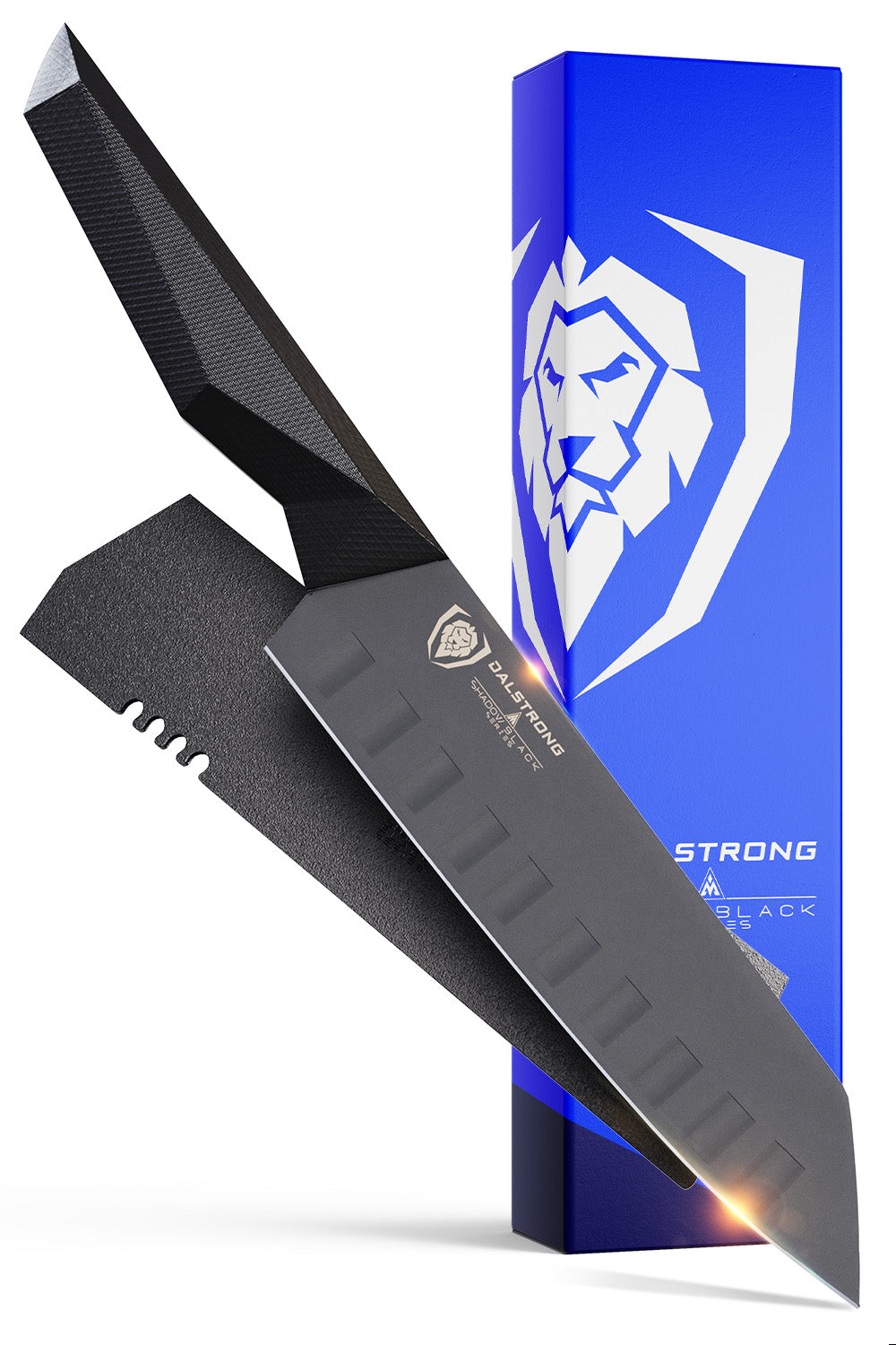 Santoku Knife 7" | NSF Certified | Shadow Black Series | Dalstrong ©