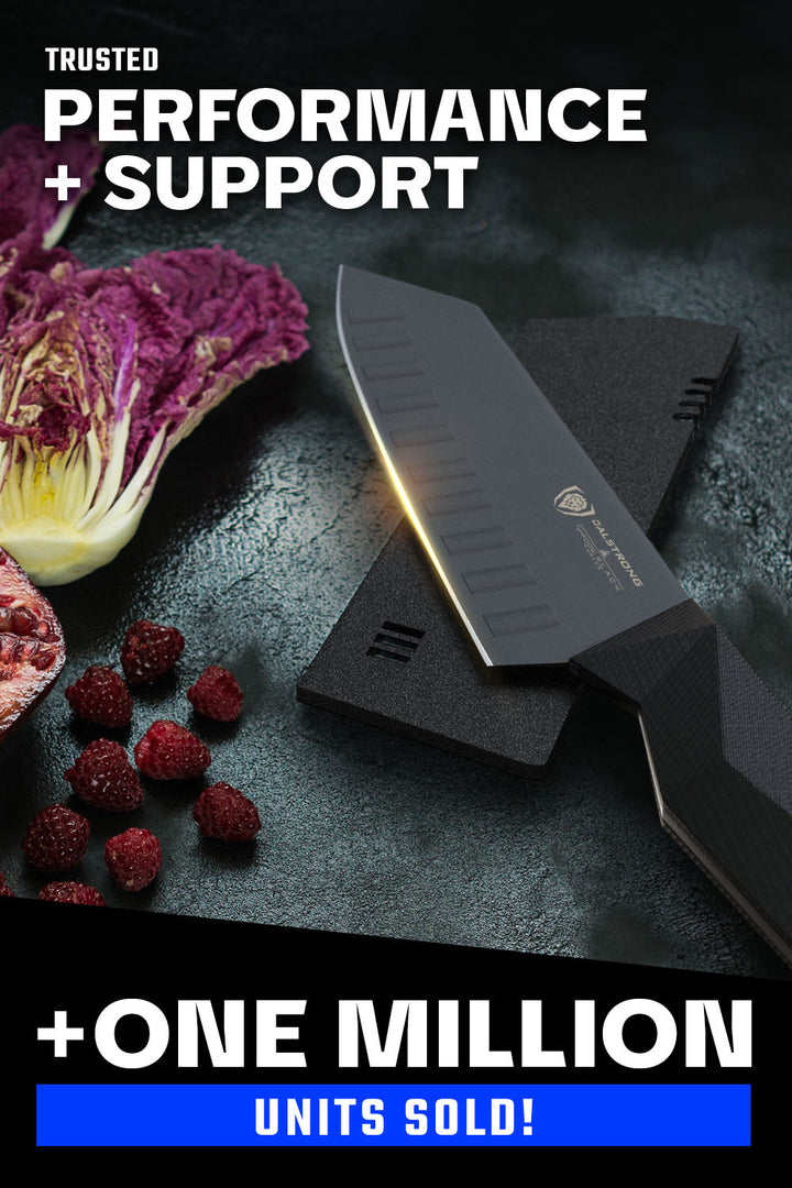 Santoku Knife 7" | NSF Certified | Shadow Black Series | Dalstrong ©