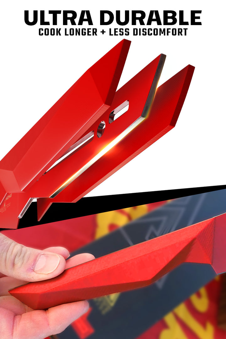 Santoku Knife 7" | Shadow Black Series | RED Edition | Dalstrong ©