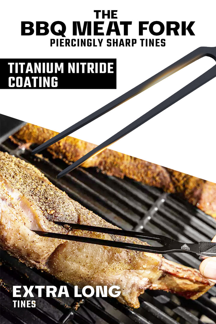 Meat Fork 8.5" | Shadow Black Series | NSF Certified | Dalstrong ©