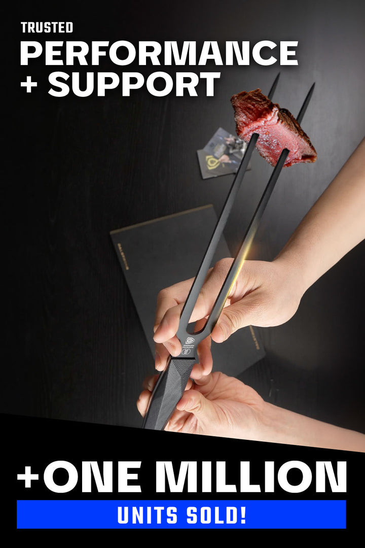 Meat Fork 8.5" | Shadow Black Series | NSF Certified | Dalstrong ©