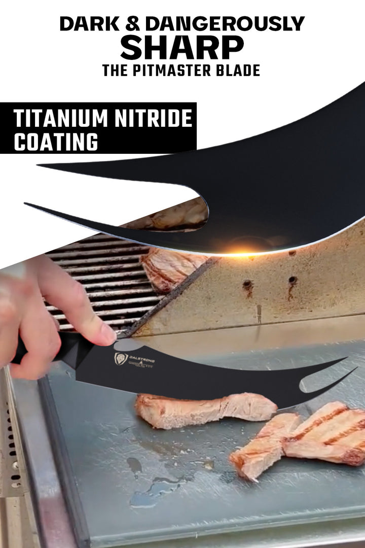 BBQ Pitmaster Knife 9" | Shadow Black Series | NSF Certified | Dalstrong ©