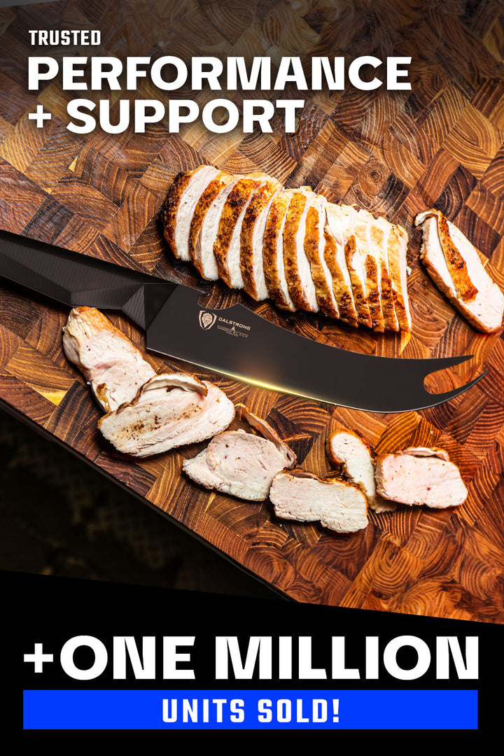 BBQ Pitmaster Knife 9" | Shadow Black Series | NSF Certified | Dalstrong ©