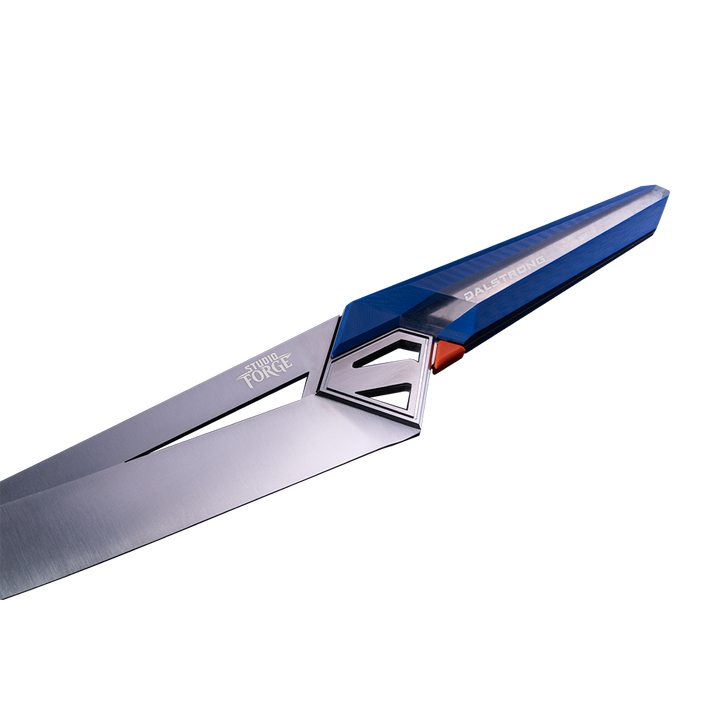 Superman™ x StudioForge™ | Edge of Solitude | 8.5” Collector’s Chef Knife & Display Stand