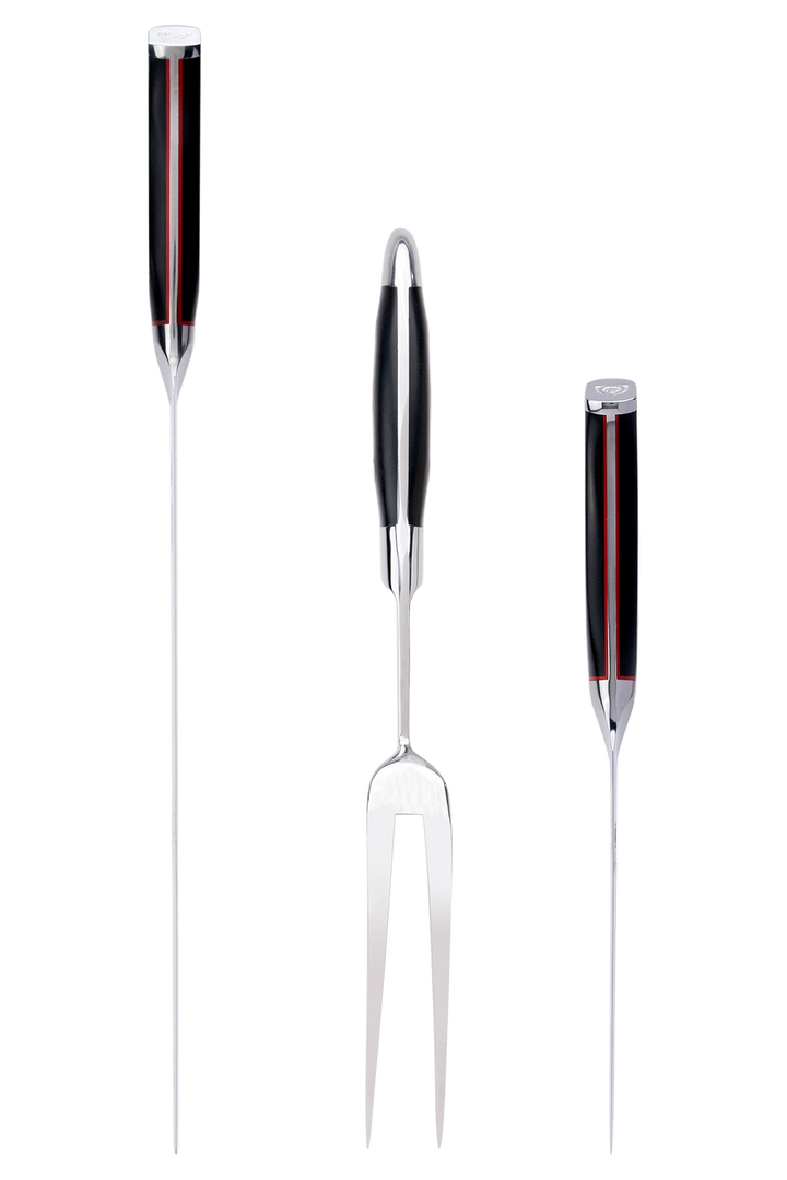 Slicing Knife 12" + Fillet Knife 6" + Meat Fork | Shogun Series | Elite