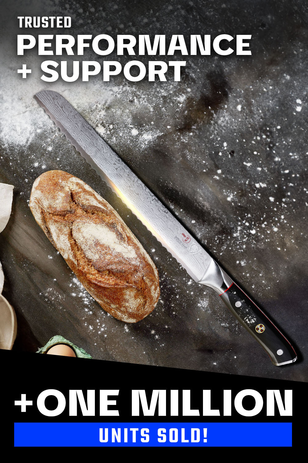 Bread Knife 10.25" | Shogun Series ELITE | Dalstrong ©