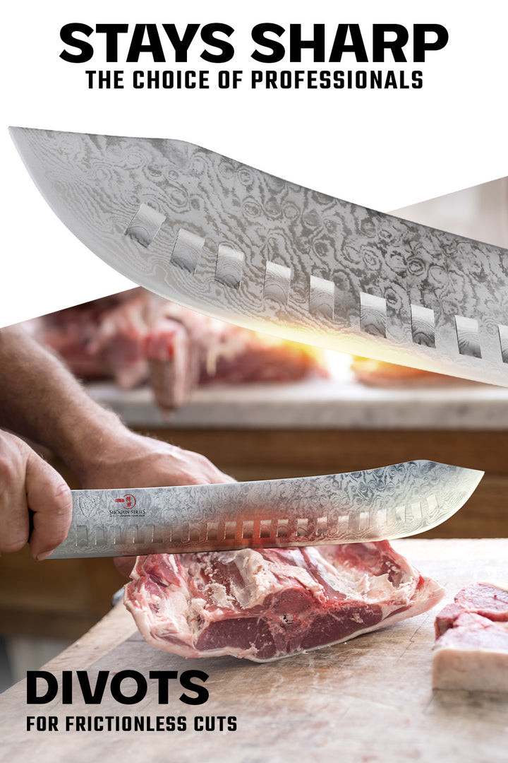 Bull Nose Butcher Knife 10" | Shogun Series ELITE | Dalstrong ©