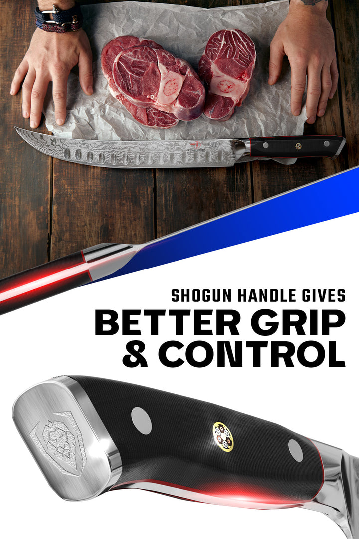 Butcher's Breaking Cimitar Knife 10" | Shogun Series ELITE | Dalstrong ©