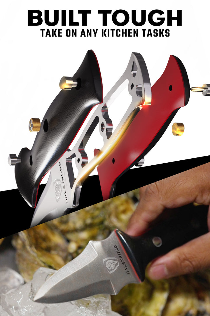 Professional Oyster & Clam Shucking Knife 3.5" | Shogun Series ELITE | Dalstrong ©