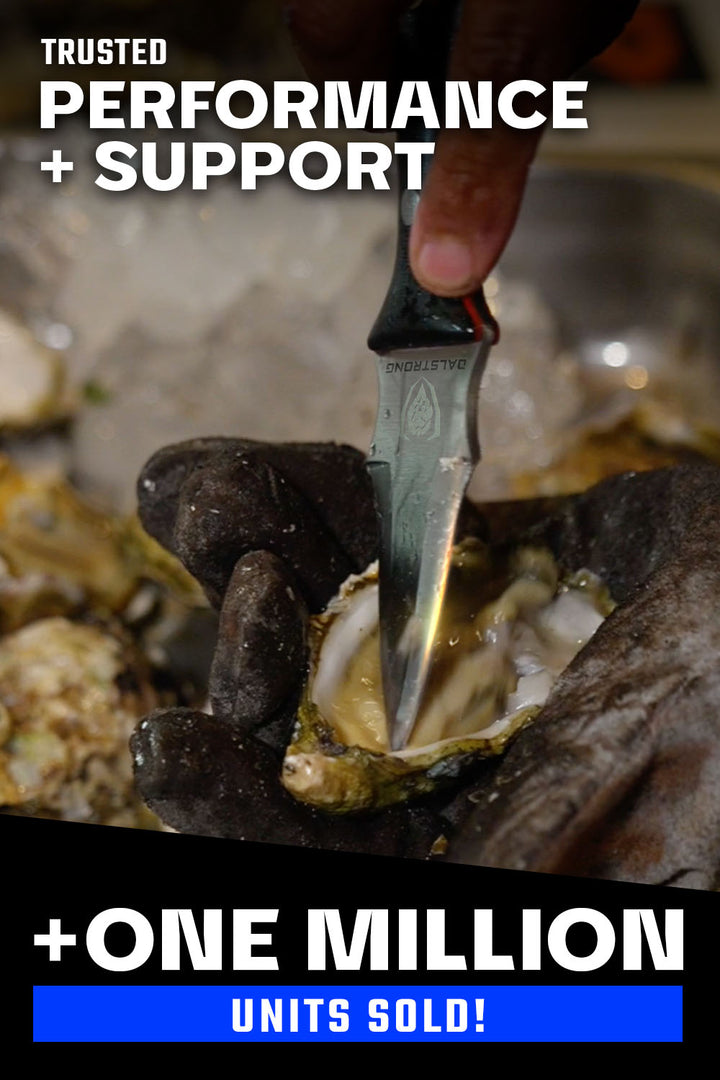 Professional Oyster & Clam Shucking Knife 3.5" | Shogun Series ELITE | Dalstrong ©